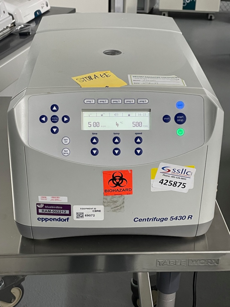Image of Eppendorf 5430R Refrigerated Centrifuge